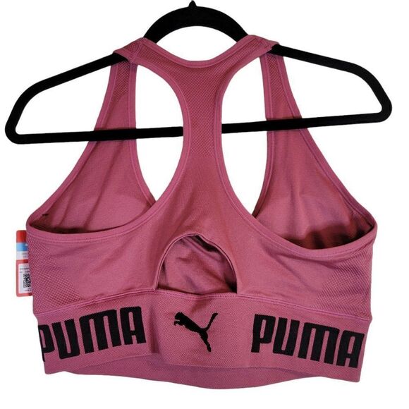 PUMA Low Support Seamless Sports Bra (Size 1X) - Picture 2 of 5